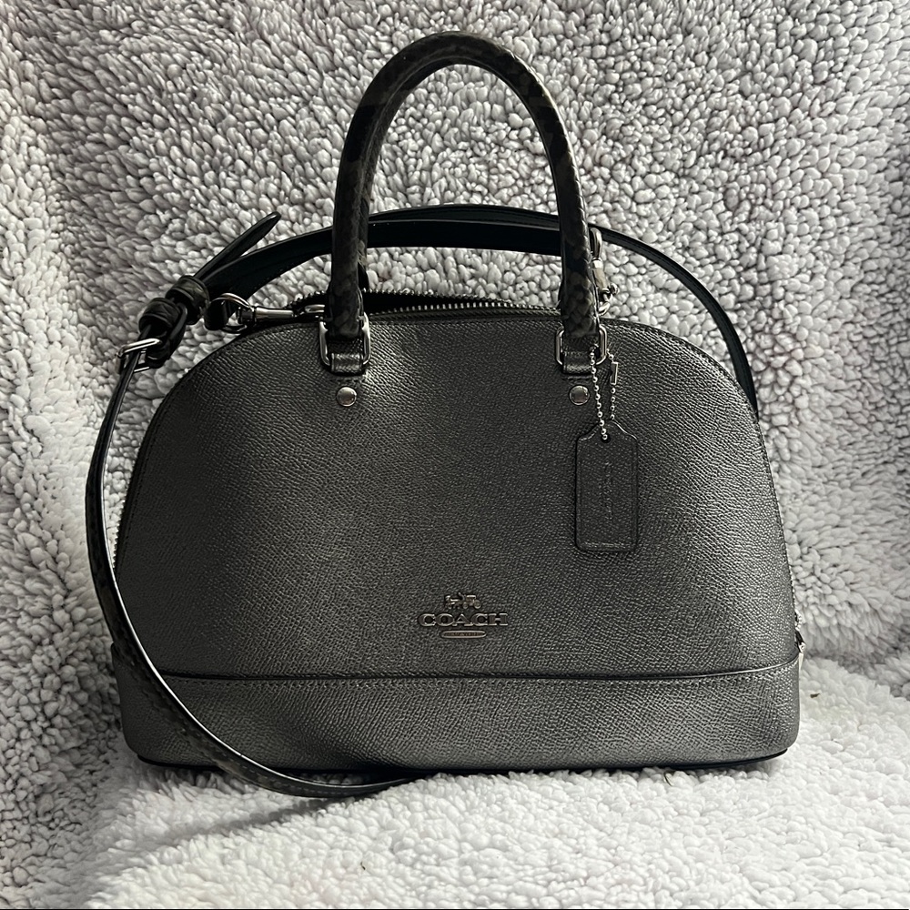 Pewter Coach Bag